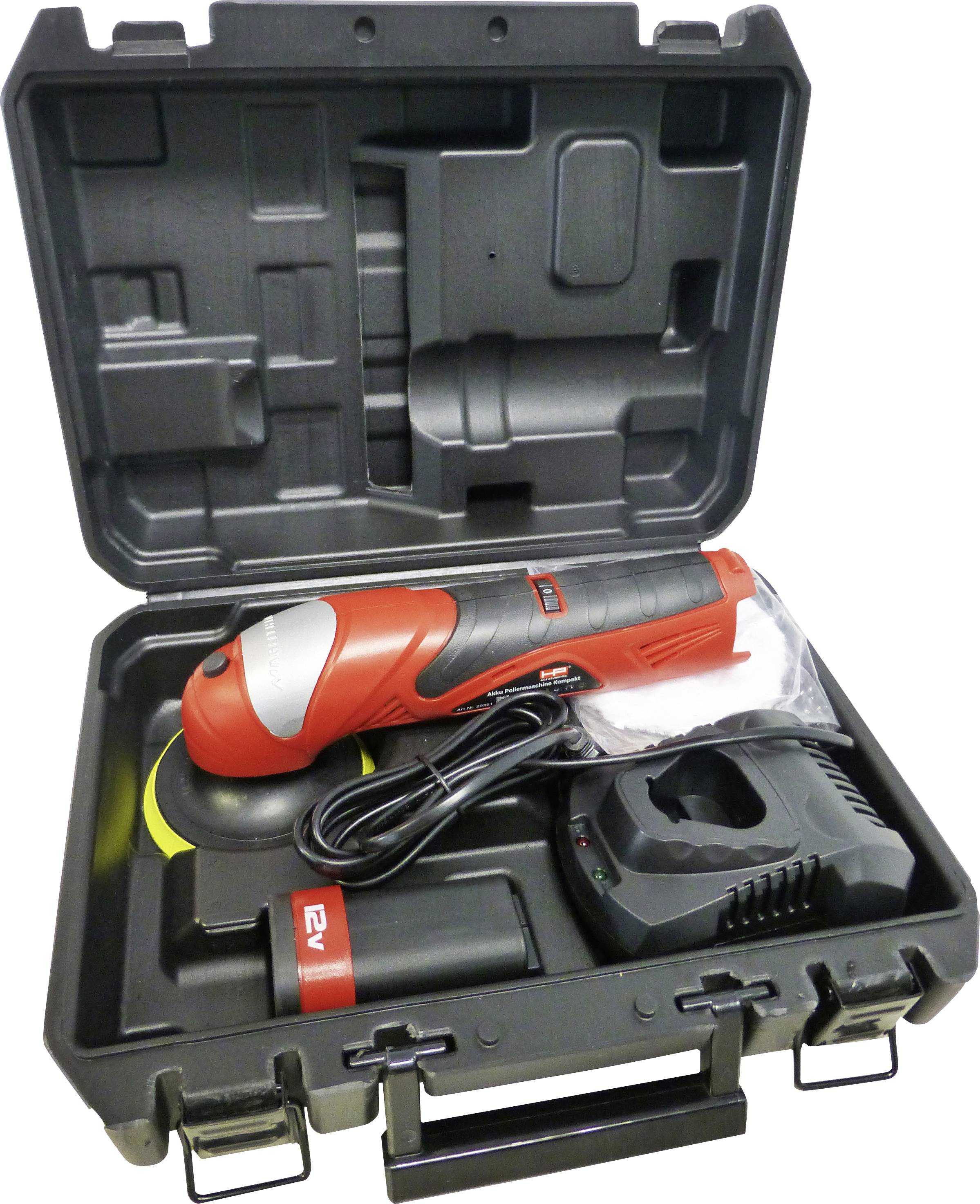 HP Autozubehör 20361 12V Akku Poliermaschine 12 V 0 - 3000 U/min 100 mm