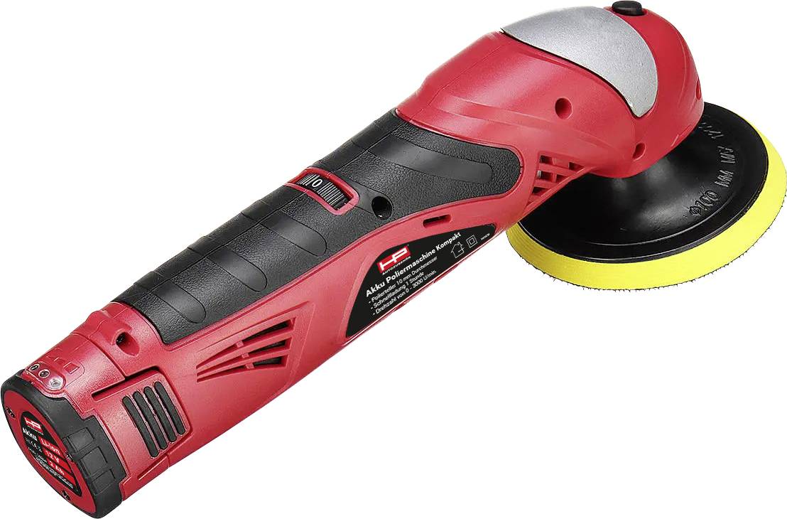 HP Autozubehör 20361 12V Akku Poliermaschine 12 V 0 - 3000 U/min 100 mm
