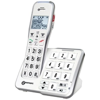 Geemarc AMPLIDECT 595-2 PHOTO Schnurloses Seniorentelefon Anrufbeantworter, Foto-Tasten Beleuchtetes Display Weiß Geemarc AMPLIDECT 595-2 PHOTO Schnurloses Seniorentelefon Anrufbeantworter, Foto-Tasten Beleuchtetes Display Weiß