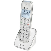 Geemarc AMPLIDECT 295 AD Schnurloses Seniorentelefon Beleuchtetes Display Weiß Geemarc AMPLIDECT 295 AD Schnurloses Seniorentelefon Beleuchtetes Display Weiß