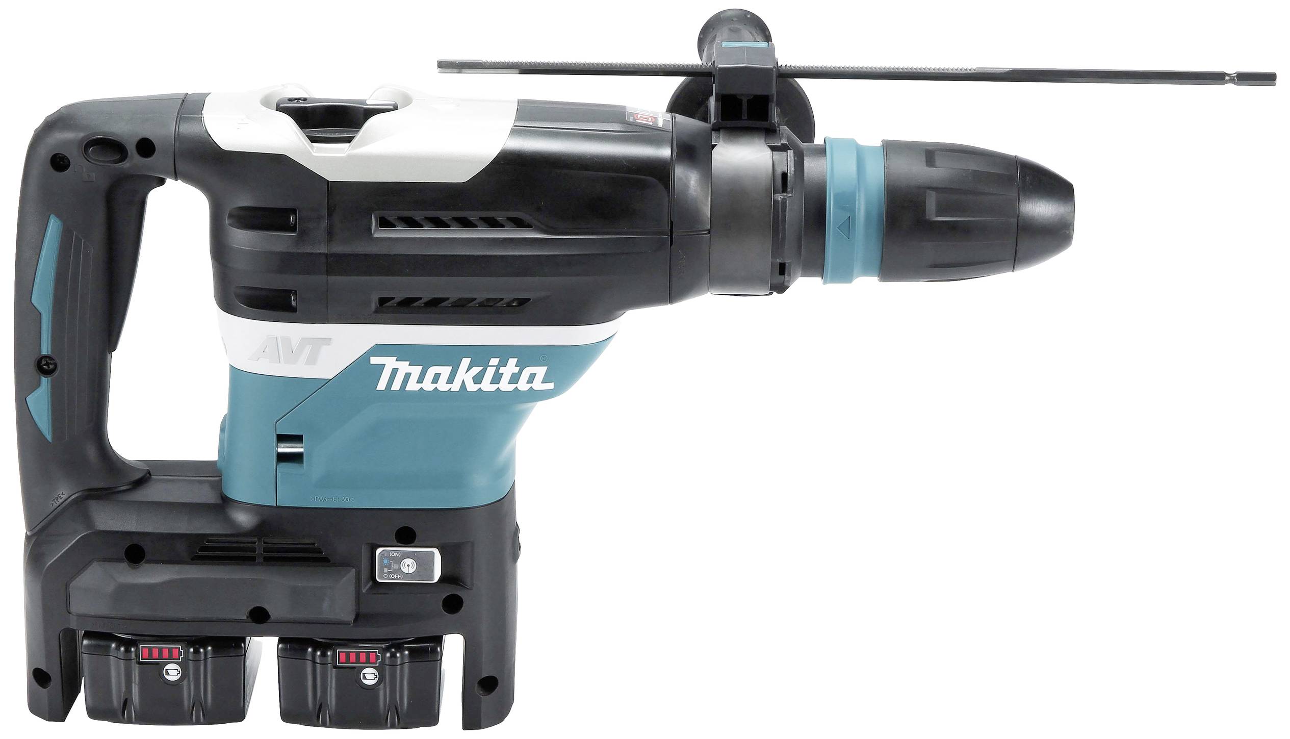Makita SDS-Max-Akku-Kombihammer 18 V Li-Ion ohne Akku, inkl. Koffer
