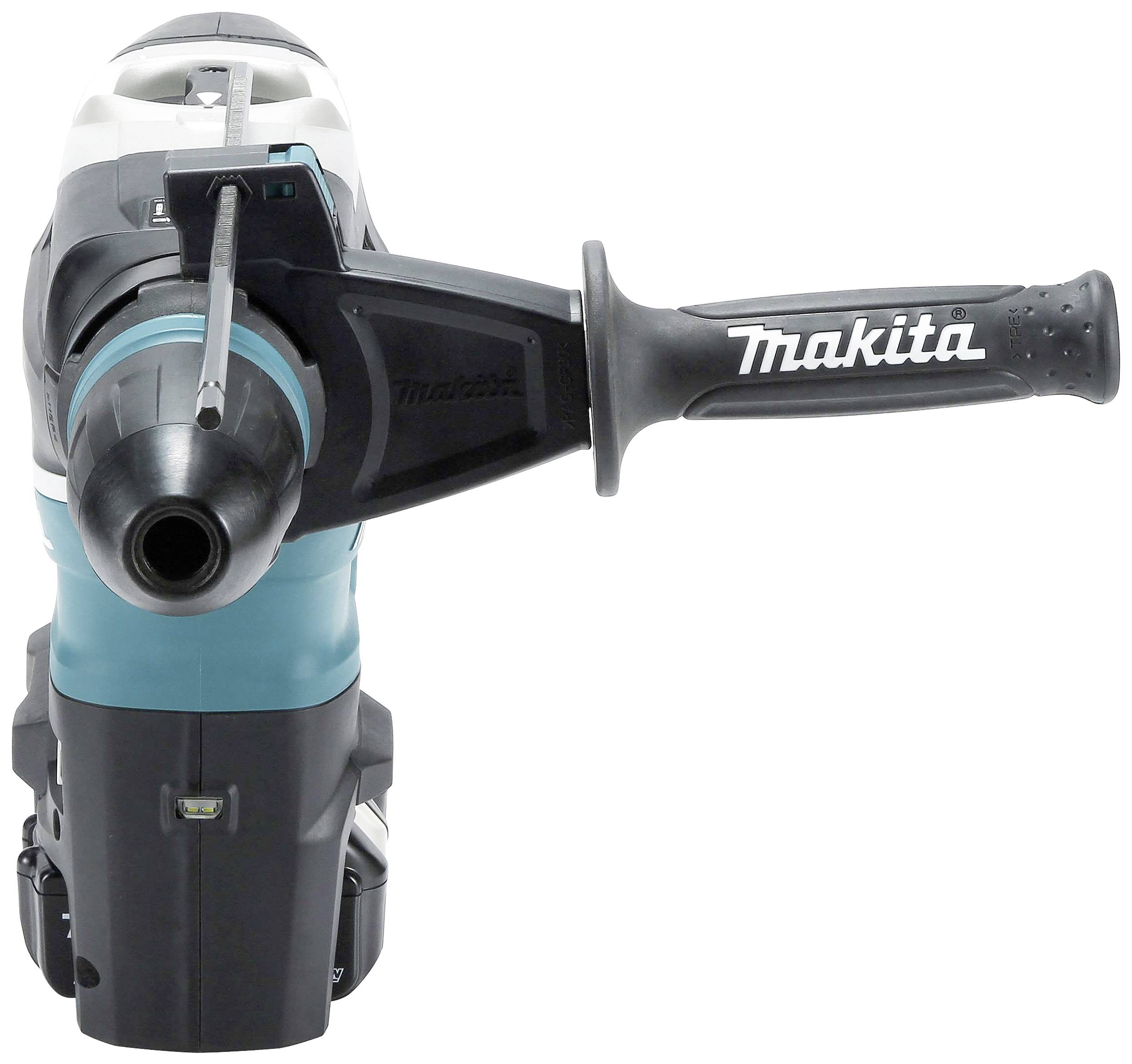 Makita SDS-Max-Akku-Kombihammer 18 V Li-Ion ohne Akku, inkl. Koffer