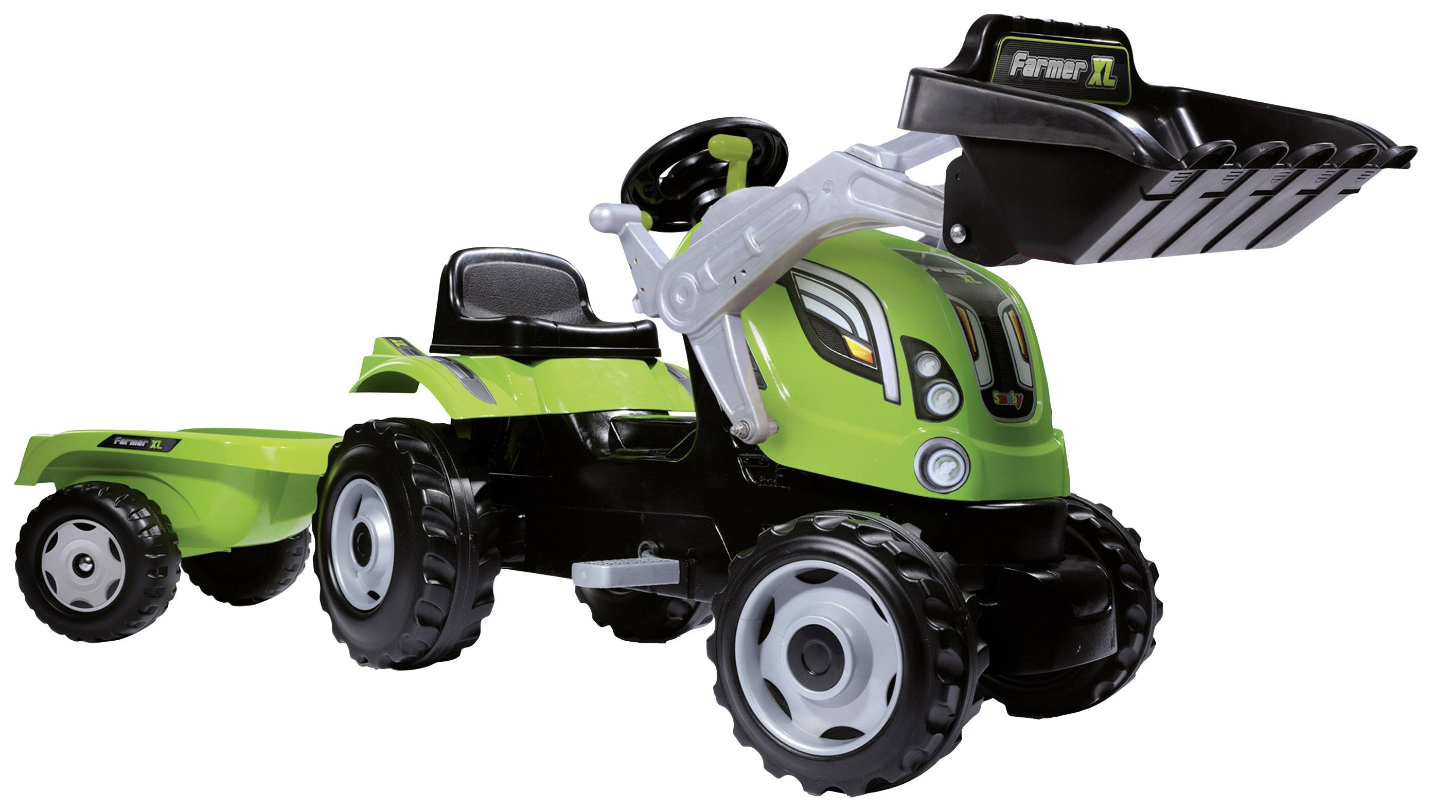 Smoby Traktor Farmer XL mit Anhänger