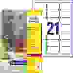 Avery-Zweckform L7782-25 Folien-Etiketten 63.5 x 38.1mm Polyester-Folie Transparent 525 St. Permanent haftend Laserdrucker