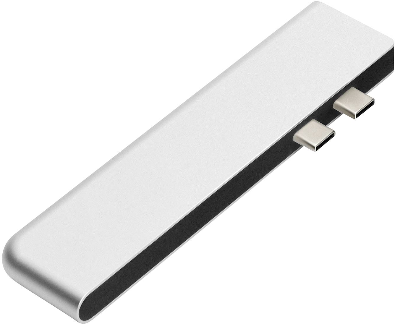 Minix Notebook Dockingstation Neo C Silber Passend für Marke: Apple MacBook Pro 13", MacBook Pro 15" inkl. Ladefunktion