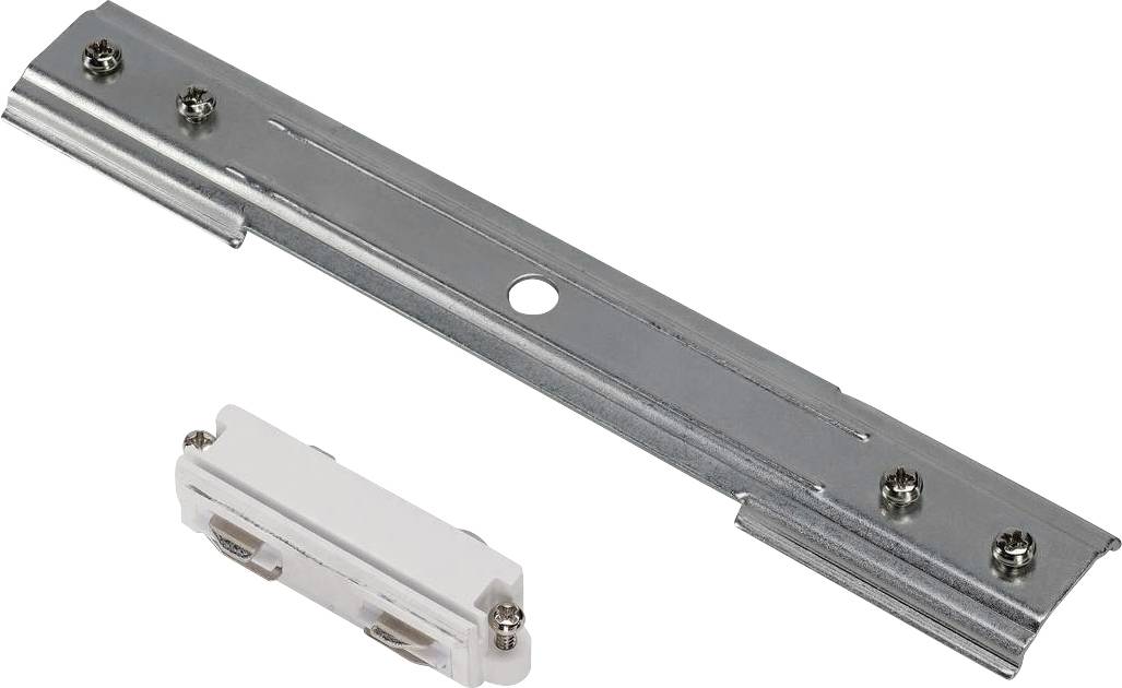 SLV 143151 Hochvolt-Schienensystem-Komponente Nickel (matt)