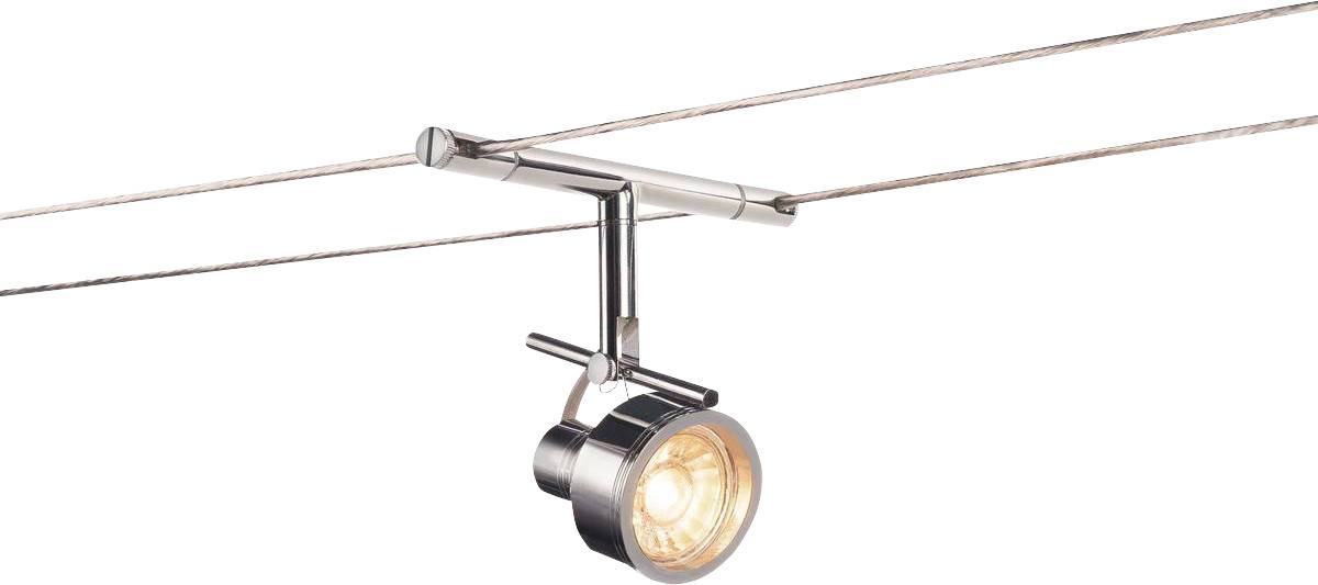 SLV TENSEO SALUNA Niedervolt-Seilsystem-Leuchte GX5.3 Chrom
