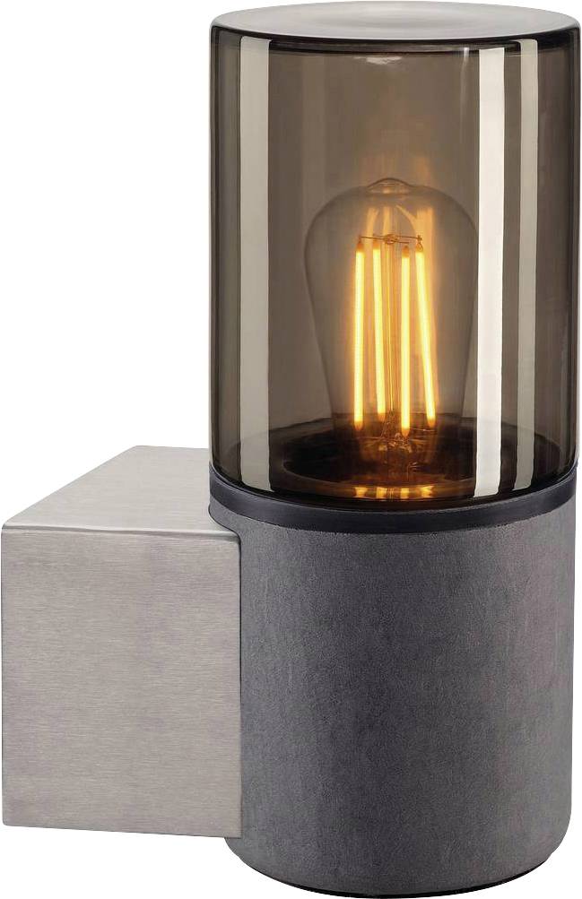 SLV 155752 Wandleuchte E27 Grau, Braun