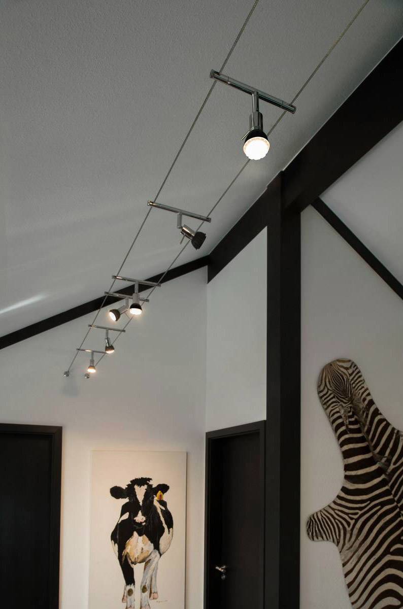 SLV TENSEO SYROS Niedervolt-Seilsystem-Leuchte GX5.3 Chrom