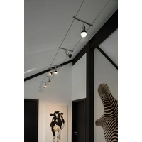 SLV TENSEO SYROS Niedervolt-Seilsystem-Leuchte GX5.3 Chrom SLV TENSEO SYROS Niedervolt-Seilsystem-Leuchte GX5.3 Chrom