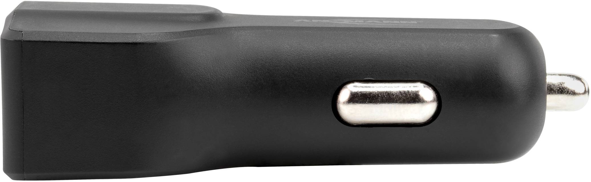 Ansmann 240C USB Ladegerät 20 W USB, USB-C® Buchse Schwarz KFZ, LKW