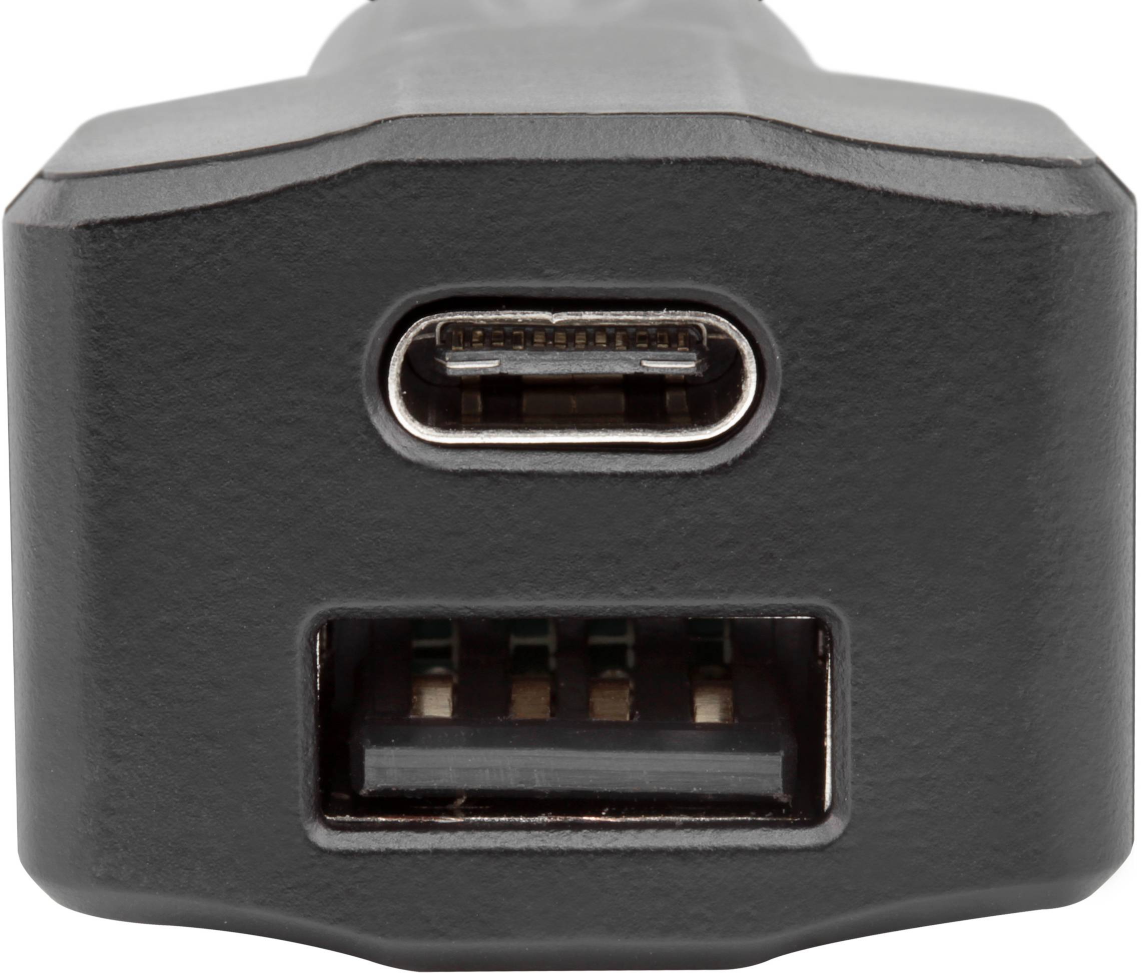 Ansmann 240C USB Ladegerät 20 W USB, USB-C® Buchse Schwarz KFZ, LKW