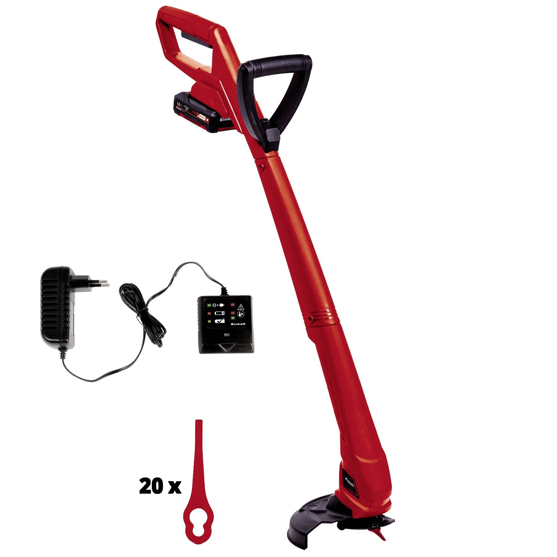 Einhell Power X-Change GC-CT 18/24 Li P Akku Rasentrimmer inkl. Akku, mit Zubehör 18V 1.50Ah Schnittbreite (max.): 240mm