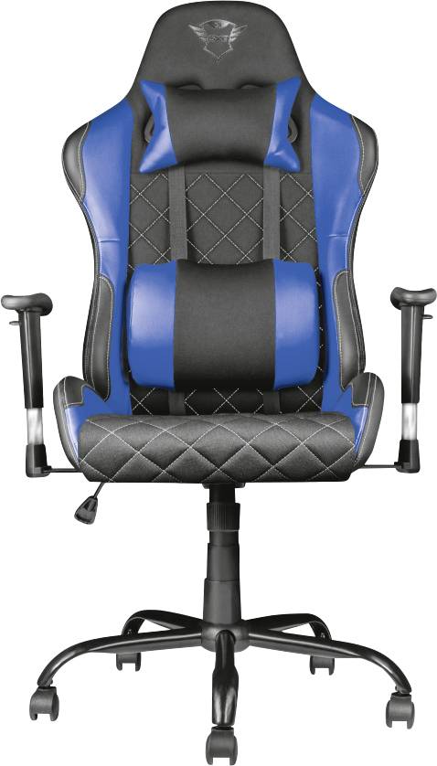 Trust GXT 707B Resto Gaming-Stuhl Blau, Schwarz