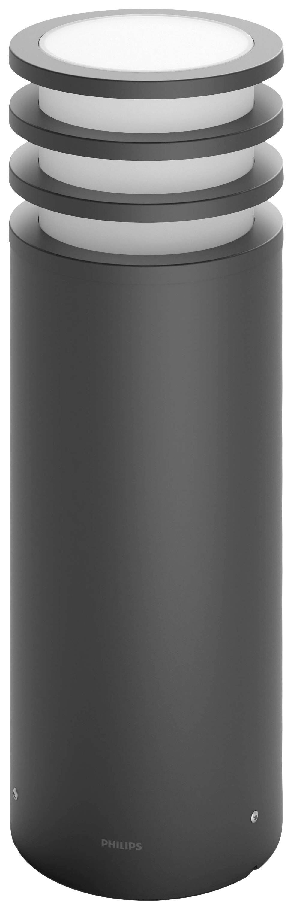 Philips Hue Außenstandleuchte 1740293P0 Lucca E27 9.5 W Warmweiß