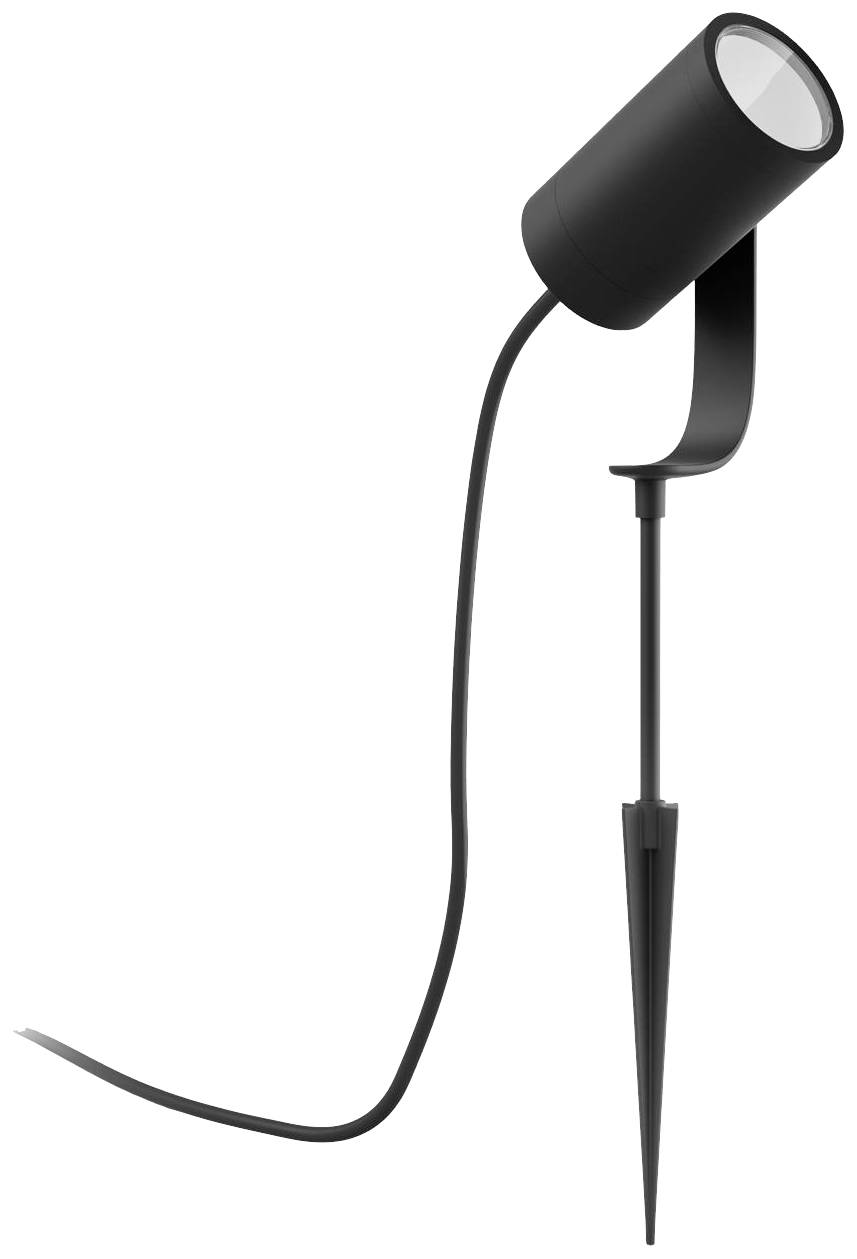 Philips LED LED-Gartenspot Basis-Set 1742830P7 Lily LED fest eingebaut 8 W RGBW