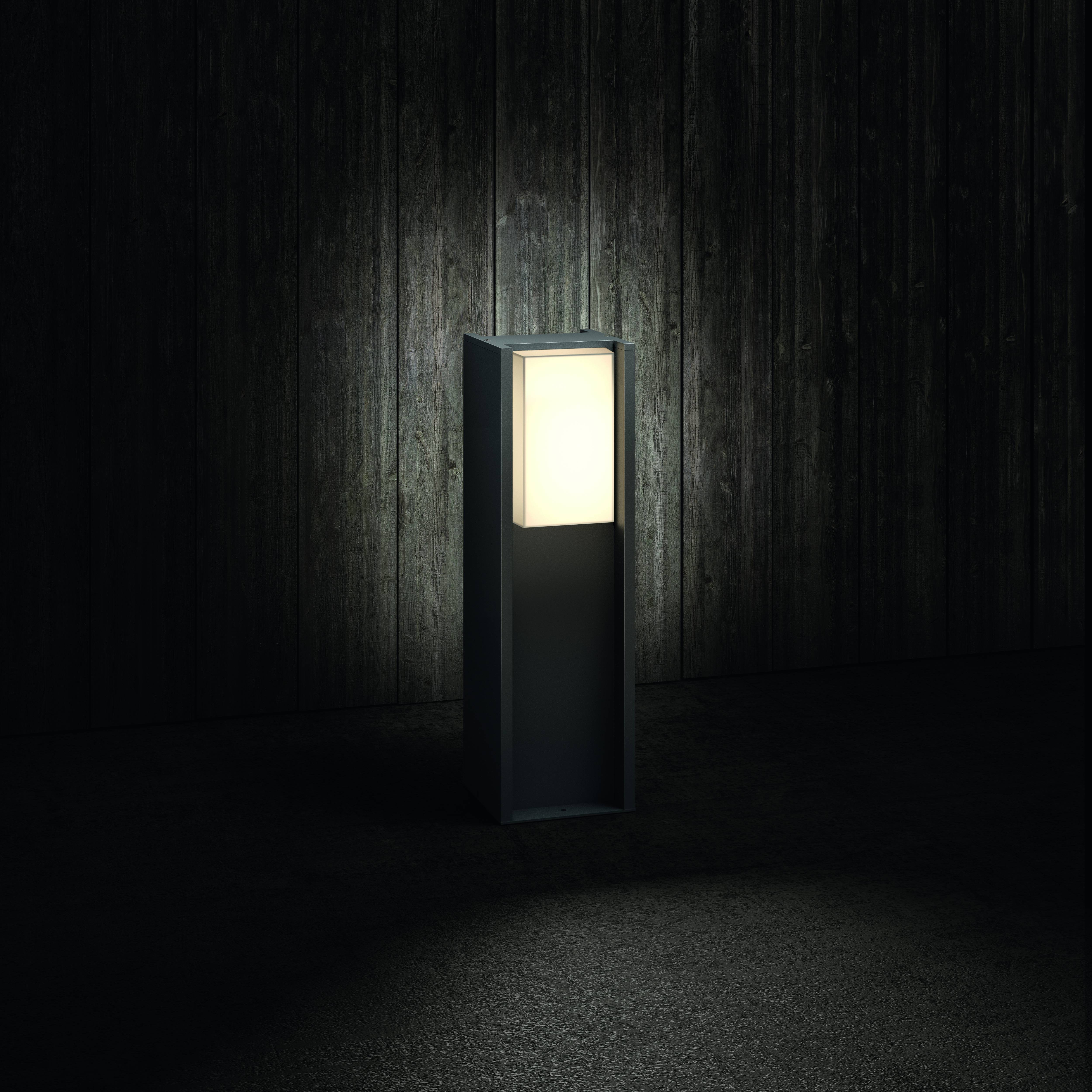 Philips Hue Außenstandleuchte 16473/93/P0 Turaco E27 9.5W Warmweiß