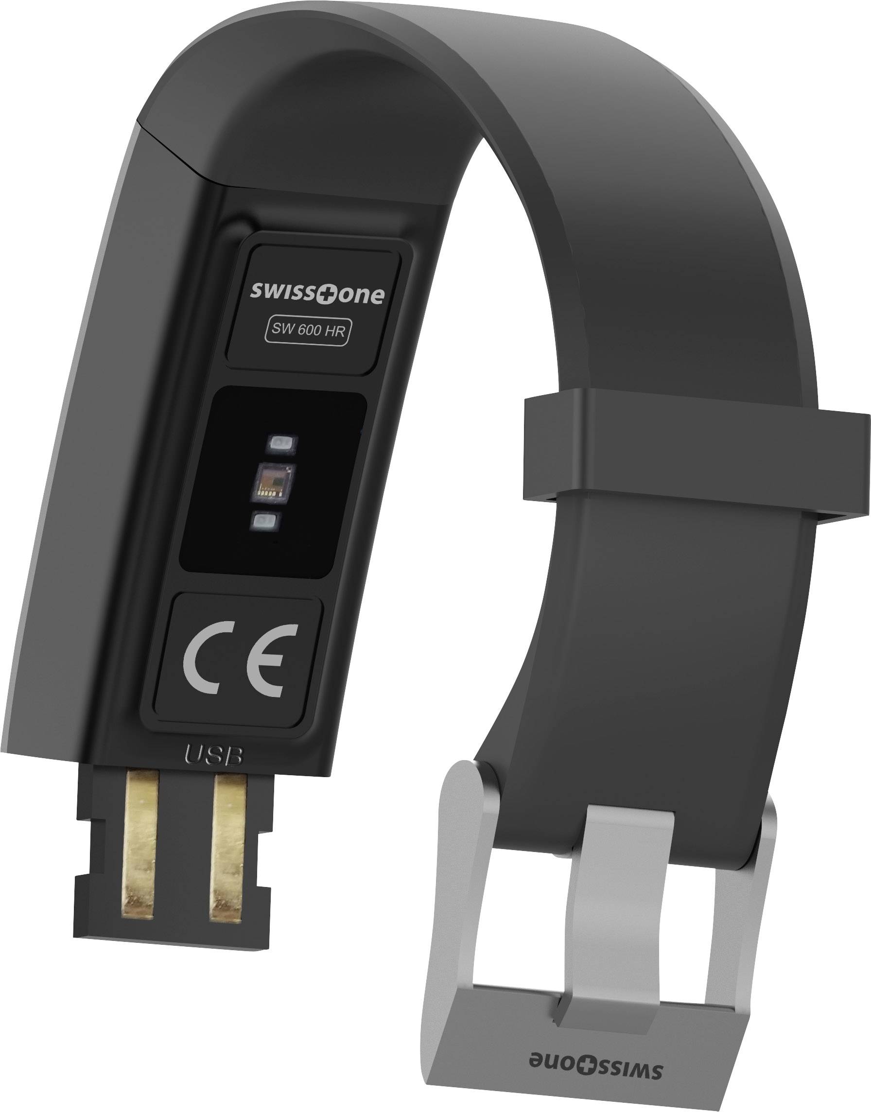 Swisstone SW 600 HR FitnessTracker Schwarz digitalo