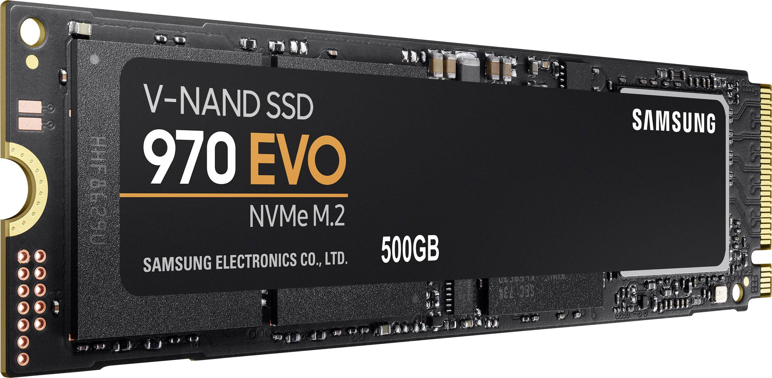 Samsung 970 EVO 500GB Interne M.2 PCIe NVMe SSD 2280 M.2 NVMe PCIe 3.0 x4 MZ-V7E500BW