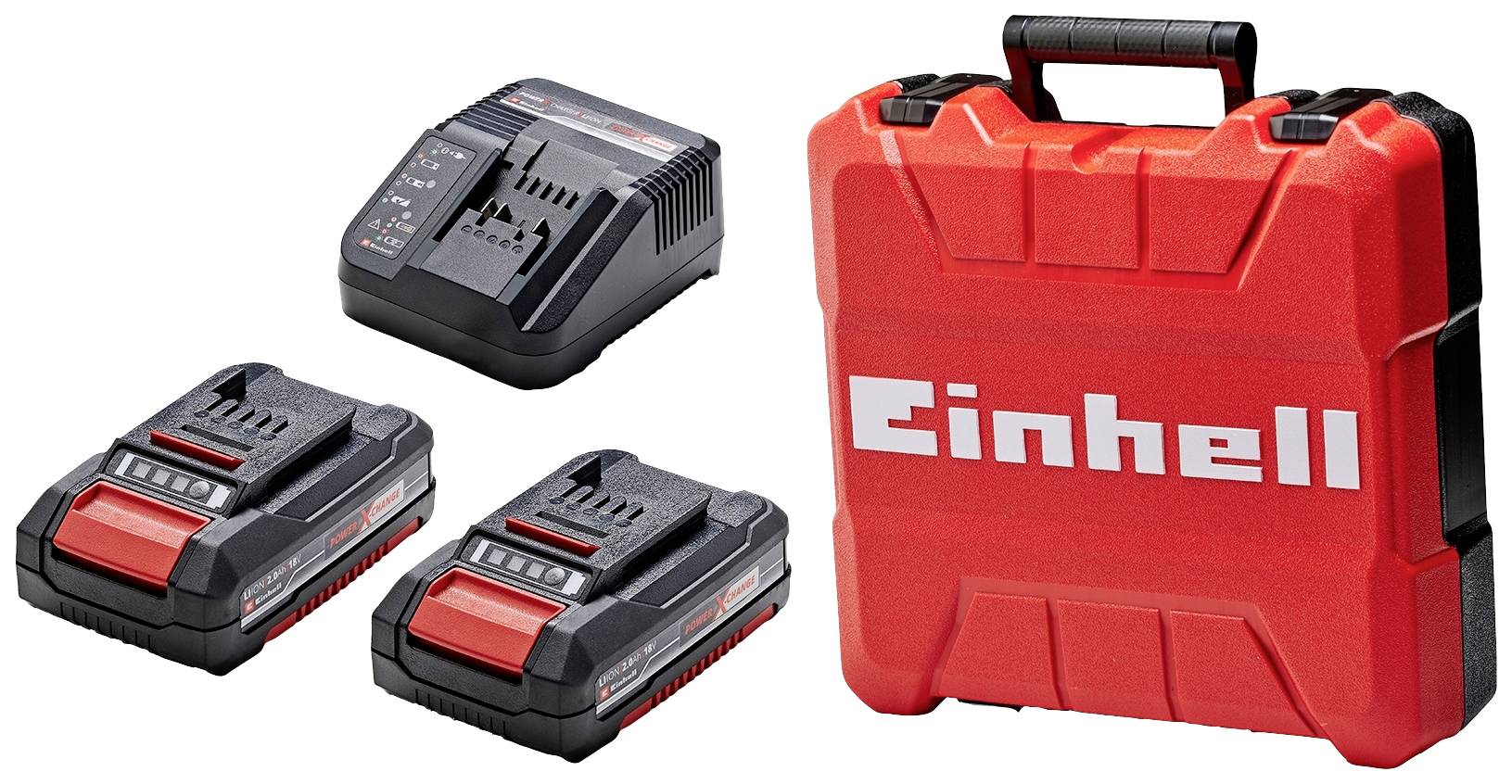 Einhell Professional TE-CD 18 Li-i BL (2x2,0Ah) 2-Gang-Akku-Schlagbohrschrauber inkl. 2. Akku