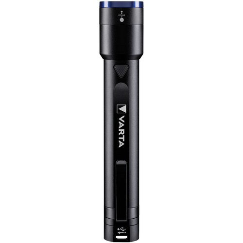 Varta Night Cutter F30R LED Taschenlampe mit Gürtelclip, mit USB-Schnittstelle, verstellbar akkubetrieben 700lm 24h 515g