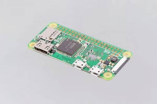 Raspberry Pi® Zero-W w/o GPIO Zero W 512 MB 1 x 1.0 GHz