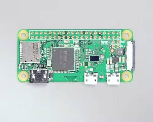 Raspberry Pi® Zero-W w/o GPIO Zero W 512 MB 1 x 1.0GHz
