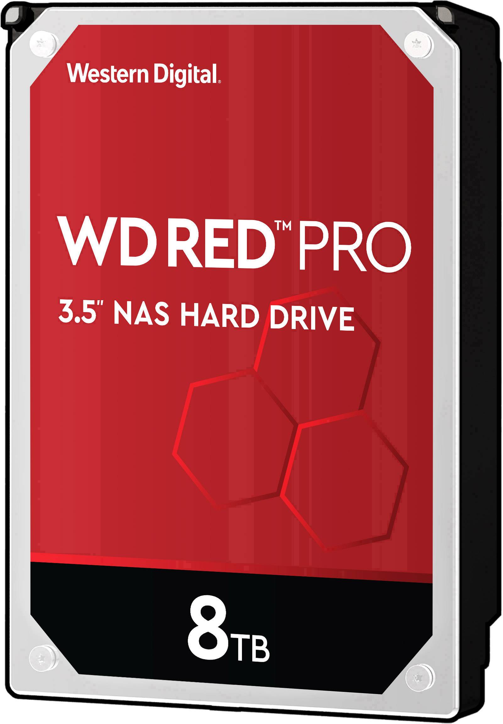 Western Digital WD Red™ Pro 8 TB Interne Festplatte 8.9 cm (3.5 Zoll) SATA 6 Gb/s WD8003FFBX Bulk