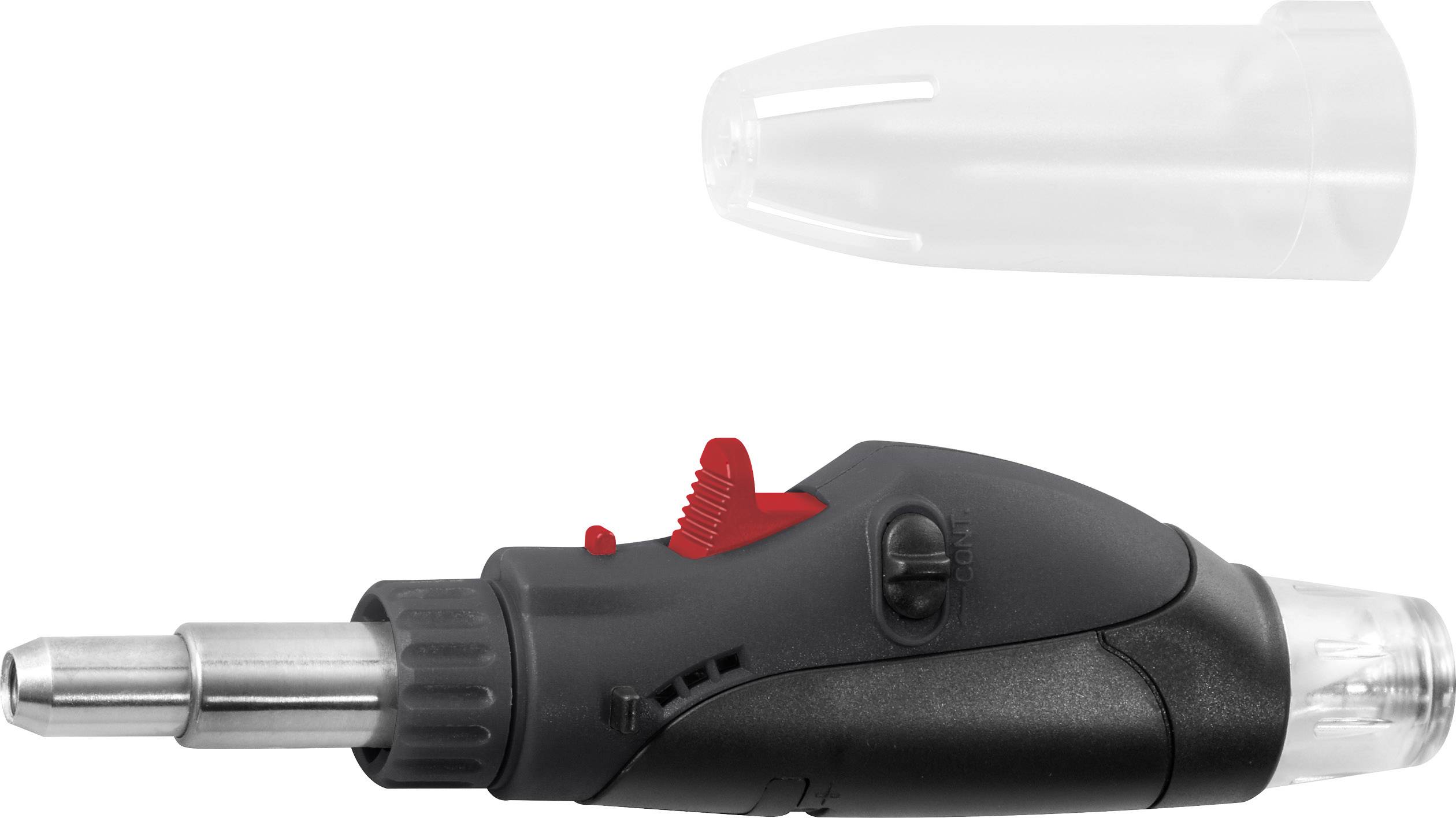 TOOLCRAFT TC-HSK-27 27tlg. Schrumpfschlauchset mit 1300°C Mini-Heißgasbrenner