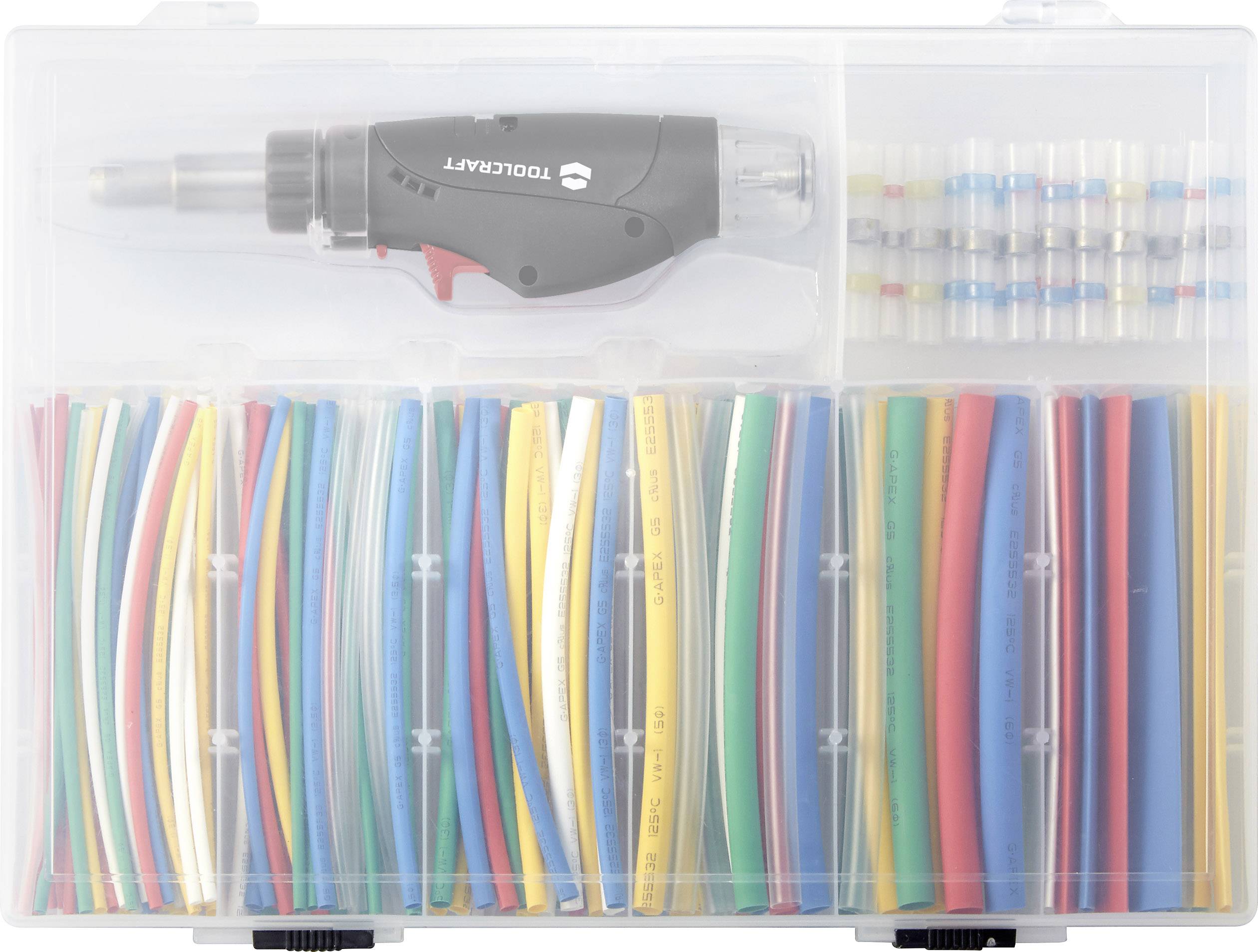 TOOLCRAFT TC-HSK-185 Lötkolben-Set 1300°C ohne Gasflasche