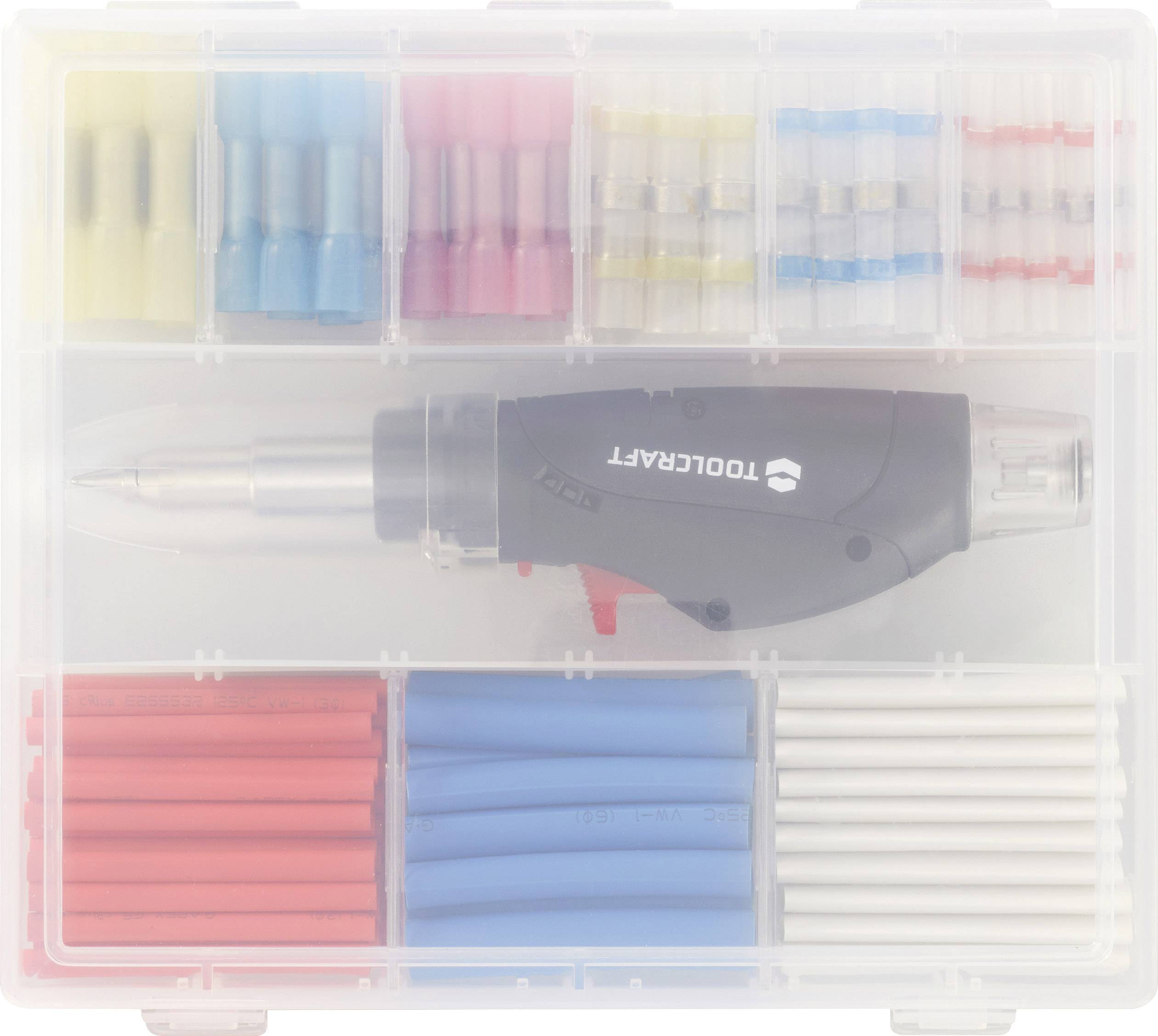 TOOLCRAFT HSK-124 Schrumpfschlauchsortiment 1St.