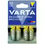 Varta RECH.AC.RECYC.AA2100mAh BLI4 Mignon (AA)-Akku NiMH 2000 mAh 1.2V 4St. Varta RECH.AC.RECYC.AA2100mAh BLI4 Mignon (AA)-Akku NiMH 2000 mAh 1.2V 4St.