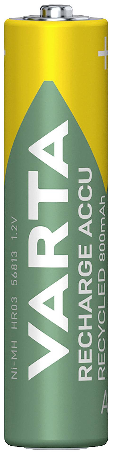 Varta RECH.AC.RECYC.AAA800mAh BLI2 Micro (AAA)-Akku NiMH 800 mAh 1.2V 2St.