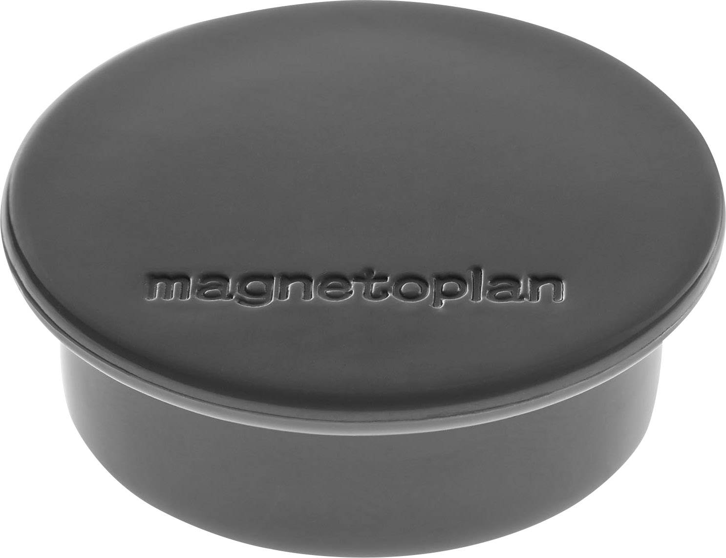 Magnetoplan Magnet Discofix Color (Ø x H) 40mm x 13mm rund Schwarz 10 St. 1662012