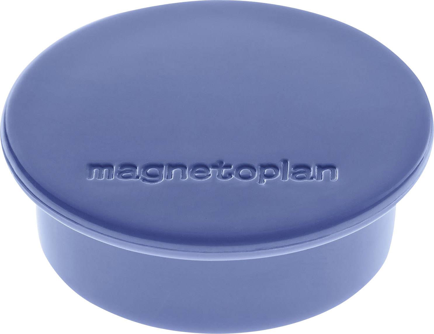 magnetoplan Magnet Discofix Color (Ø x H) 40 mm x 13 mm rund Dunkelblau 10 St. 1662014