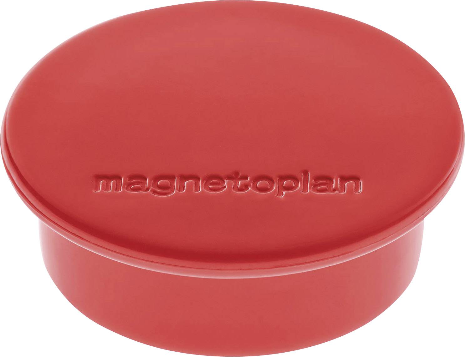 magnetoplan Magnet Discofix Color (Ø x H) 40 mm x 13 mm rund Rot 10 St. 1662006