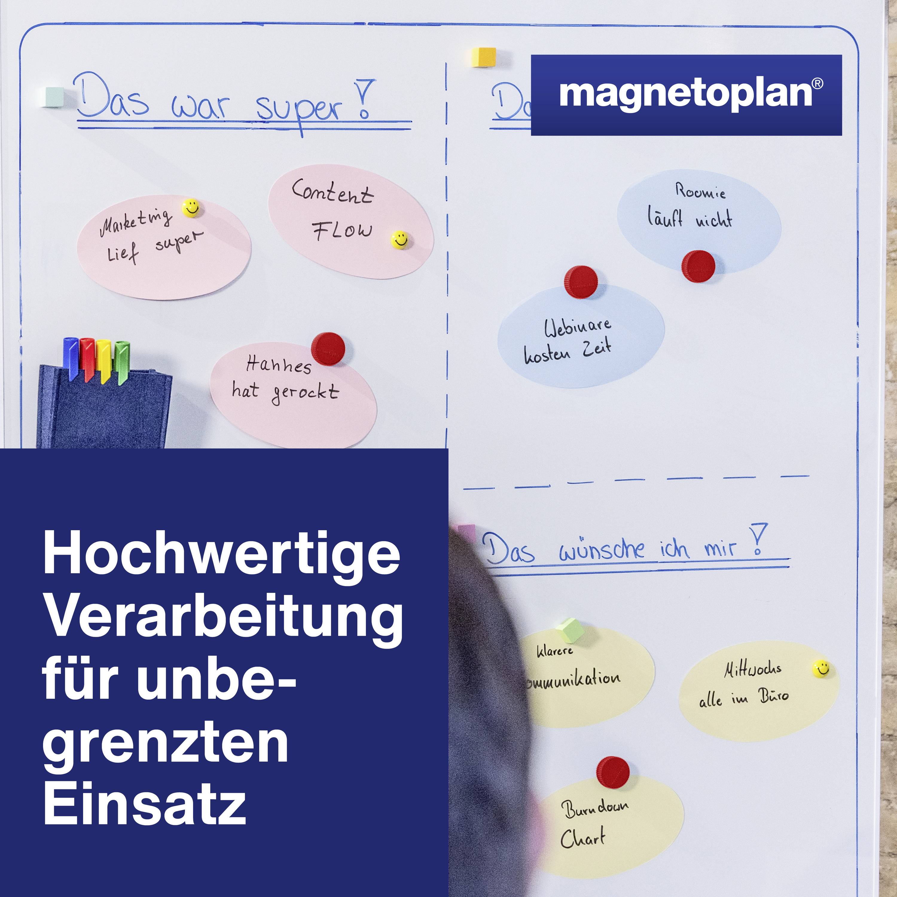 Magnet Super D.34mm rot MAGNETOPLAN