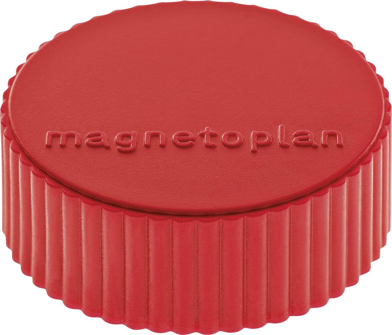 magnetoplan Magnet Discofix Magnum (Ø x H) 34 mm x 13 mm rund Rot 10 St. 1660006
