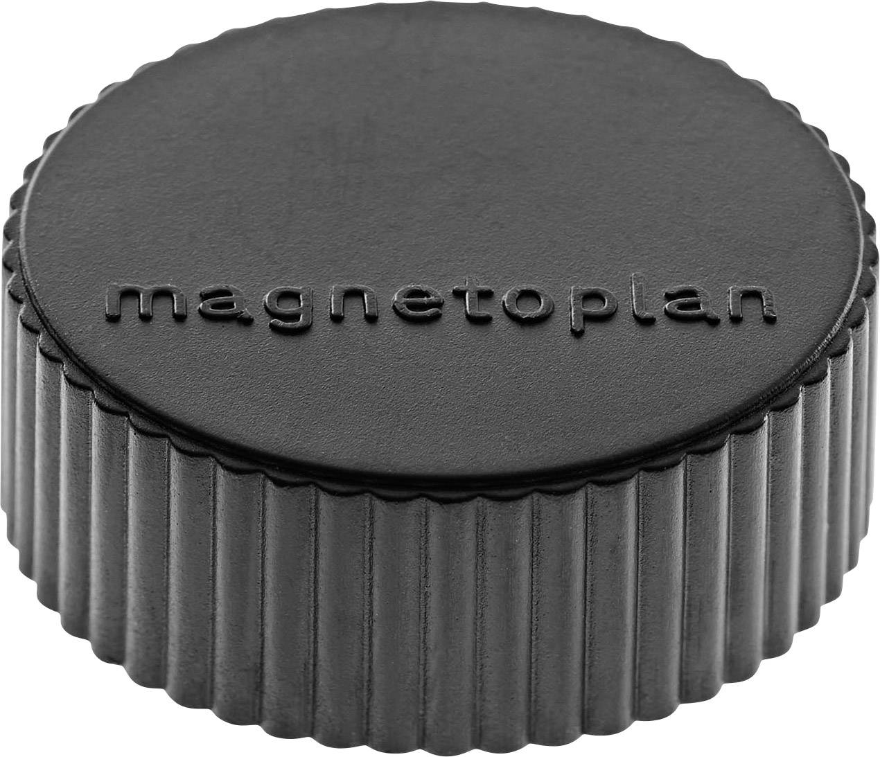 magnetoplan Magnet Discofix Magnum (Ø x H) 34 mm x 13 mm rund Schwarz 10 St. 1660012
