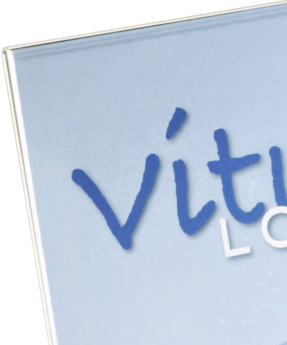 Sigel TA210 Tischaufsteller L-Form Verwendung für Papierformat: DIN A4 Glasklar 1St.