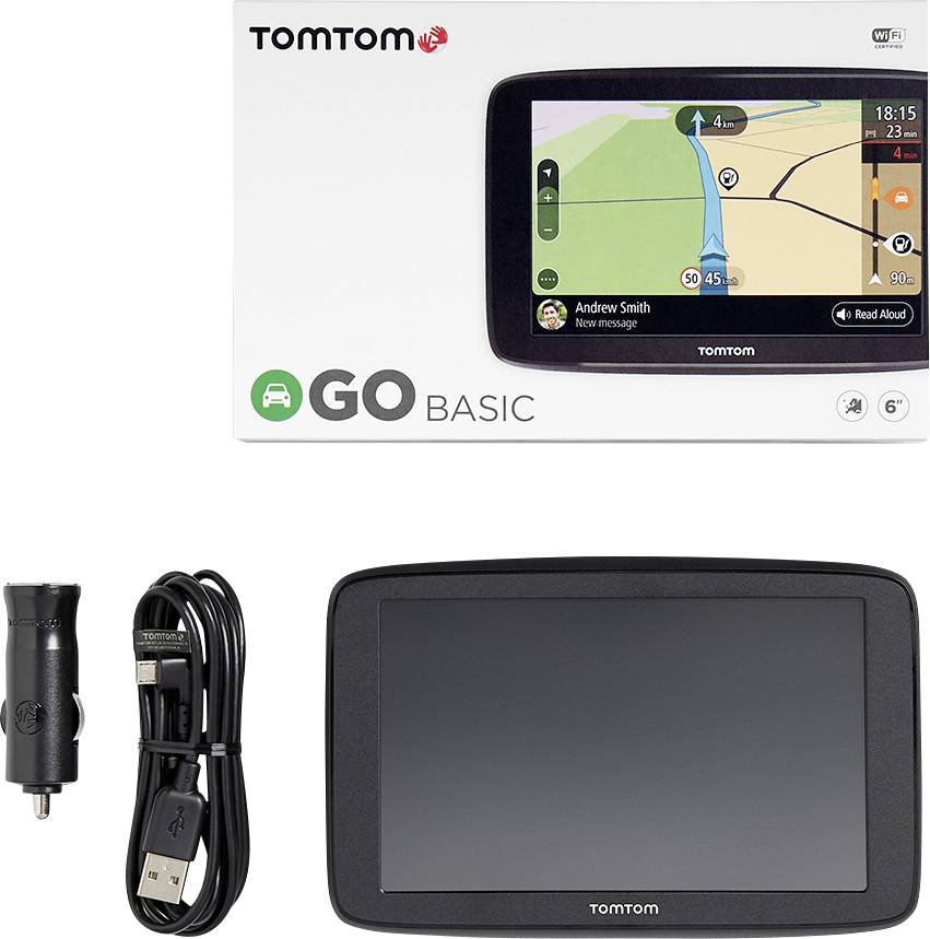 TomTom GO Basic Navi 15 cm 6 Zoll Europa