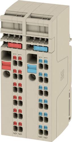 Weidmüller 2506090000 Verteiler-Reihenklemme Zugfeder Beige 1 pieza