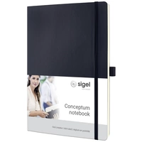Sigel CONCEPTUM® CO308 Notizbuch punktkariert Schwarz Anzahl der Blätter: 97 DIN A4 Sigel CONCEPTUM® CO308 Notizbuch punktkariert Schwarz Anzahl der Blätter: 97 DIN A4