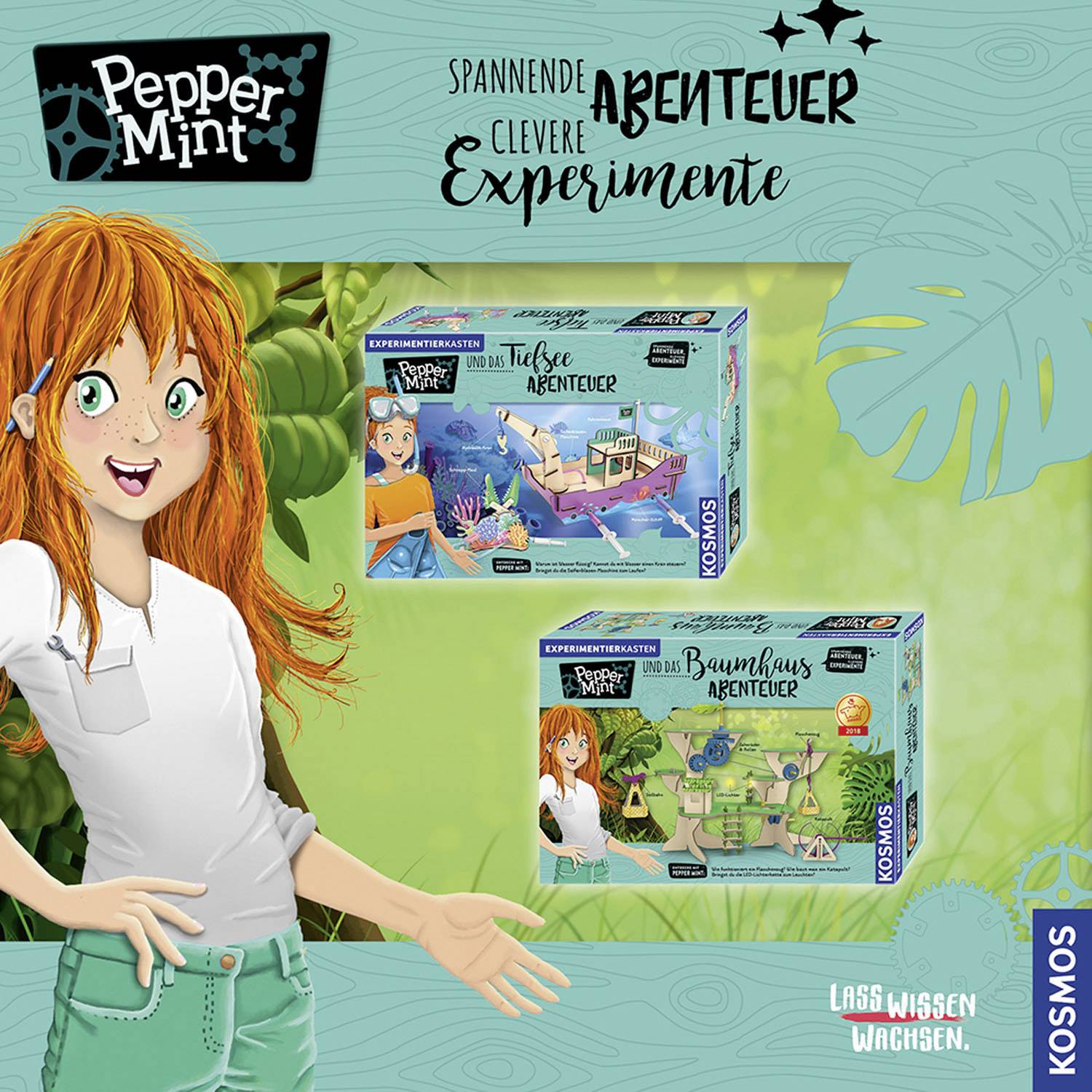 Kosmos 626037 Pepper Mint und das Tiefsee-Abenteuer Experimentierkasten ab 8 Jahre
