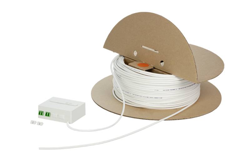 Metz Connect 150C049HK0010E LWL-Dose Reinweiß (RAL 9010) 1 St.