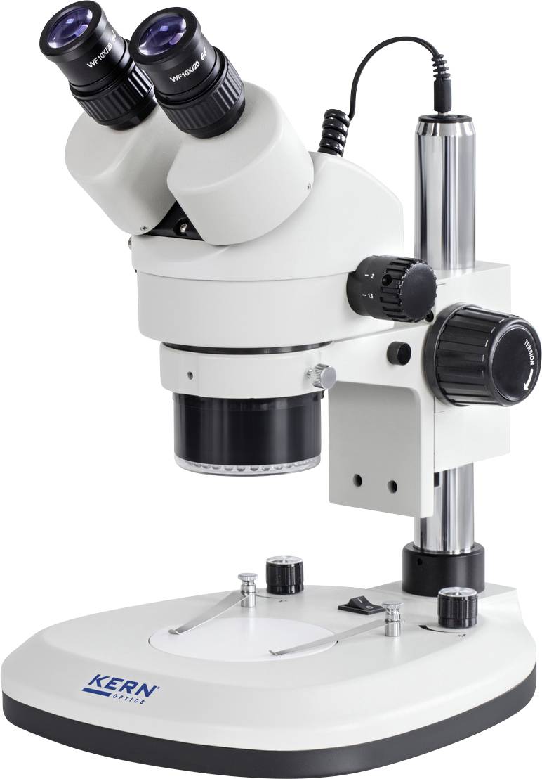 Kern OZL 465 OZL-46 Stereo-Zoom Mikroskop Binokular Auflicht, Durchlicht