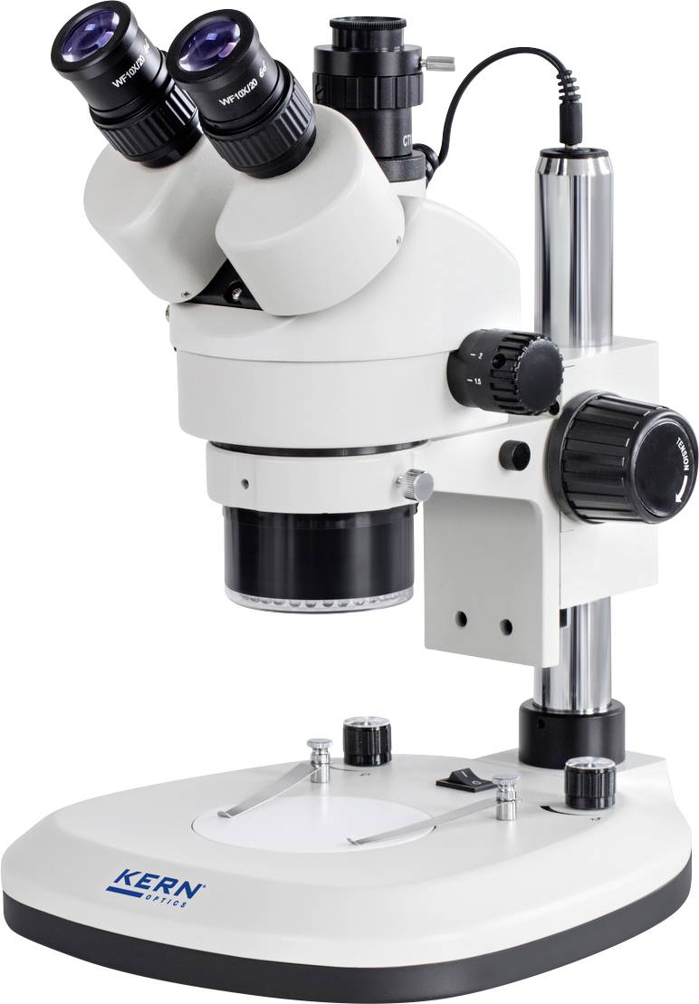 Kern OZL 466 OZL-46 Stereo-Zoom Mikroskop Trinokular Auflicht, Durchlicht