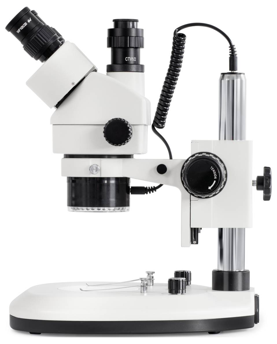 Kern OZL 466 OZL-46 Stereo-Zoom Mikroskop Trinokular Auflicht, Durchlicht