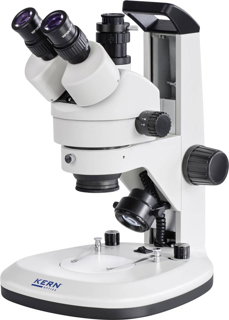 Kern OZL 468 OZL-46 Stereo-Zoom Mikroskop Trinokular Auflicht, Durchlicht