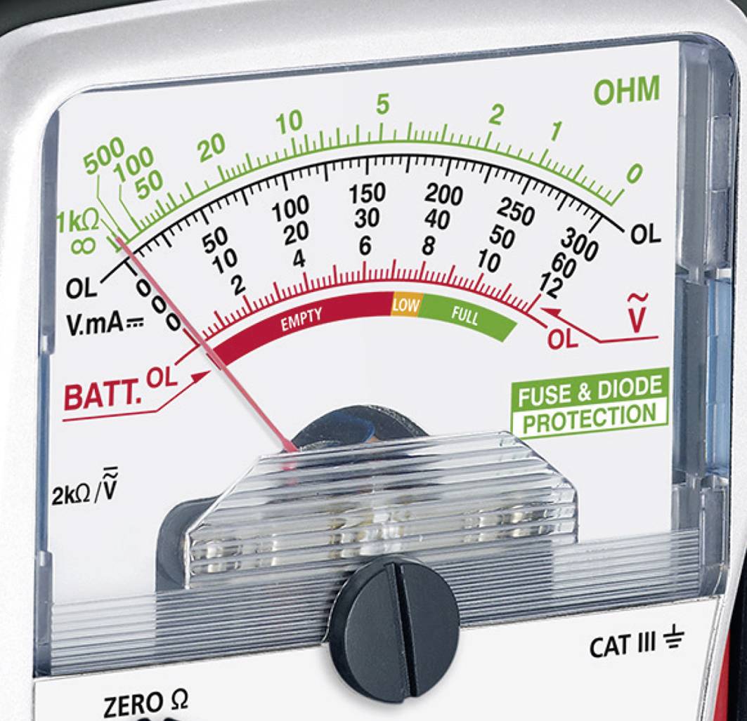 Laserliner Hand-Multimeter analog CAT III 300V